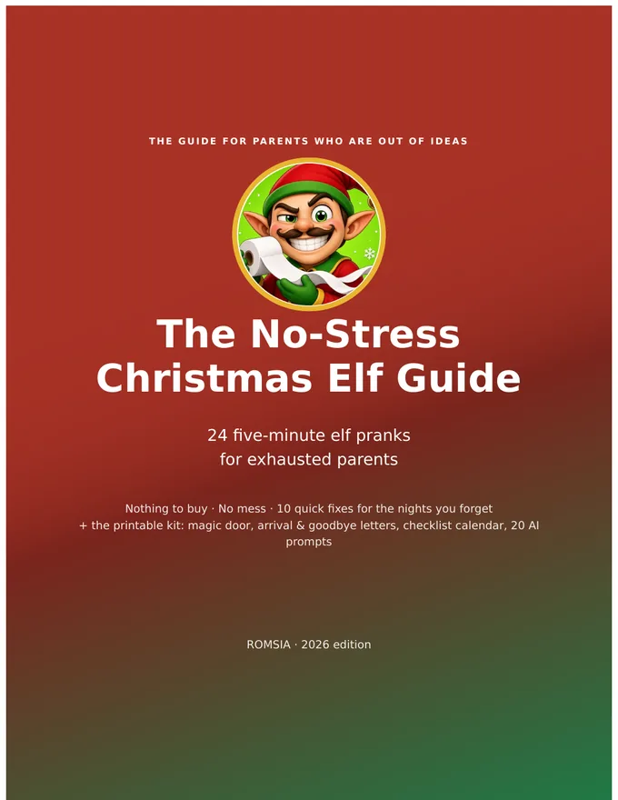 Cover of The No-Stress Christmas Elf Guide