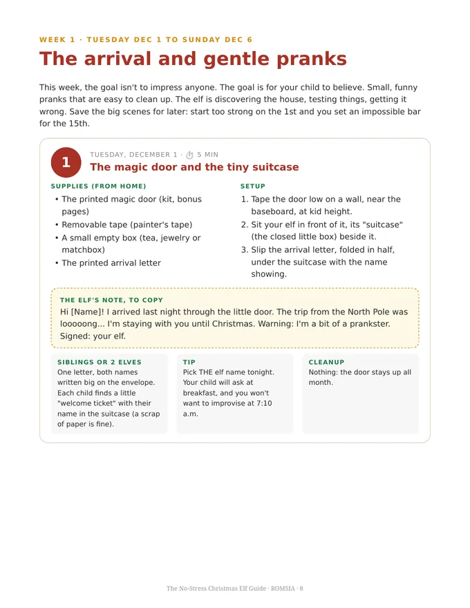 Sample prank cards