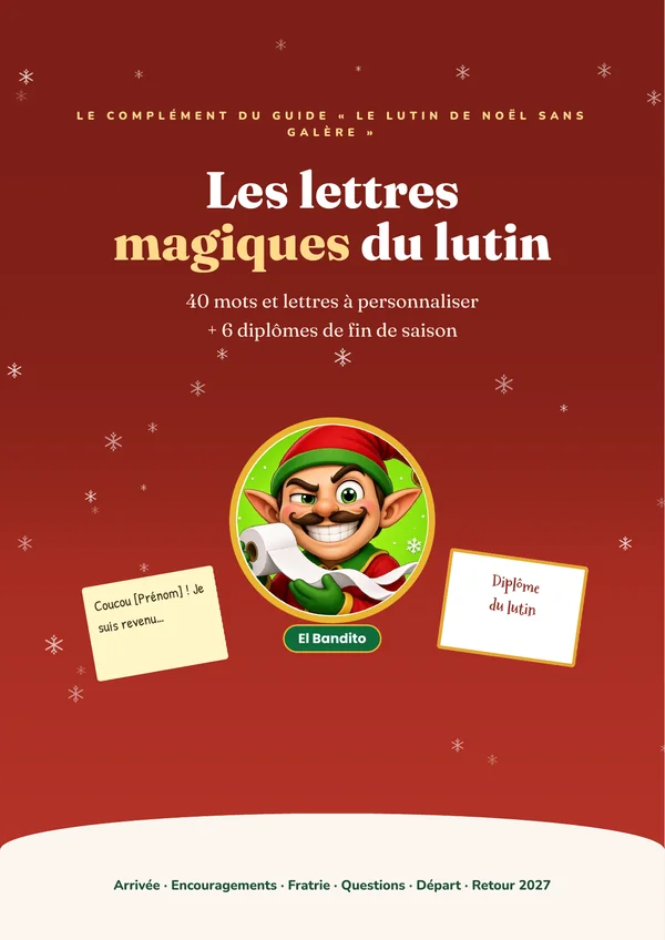 Couverture des Lettres magiques du lutin